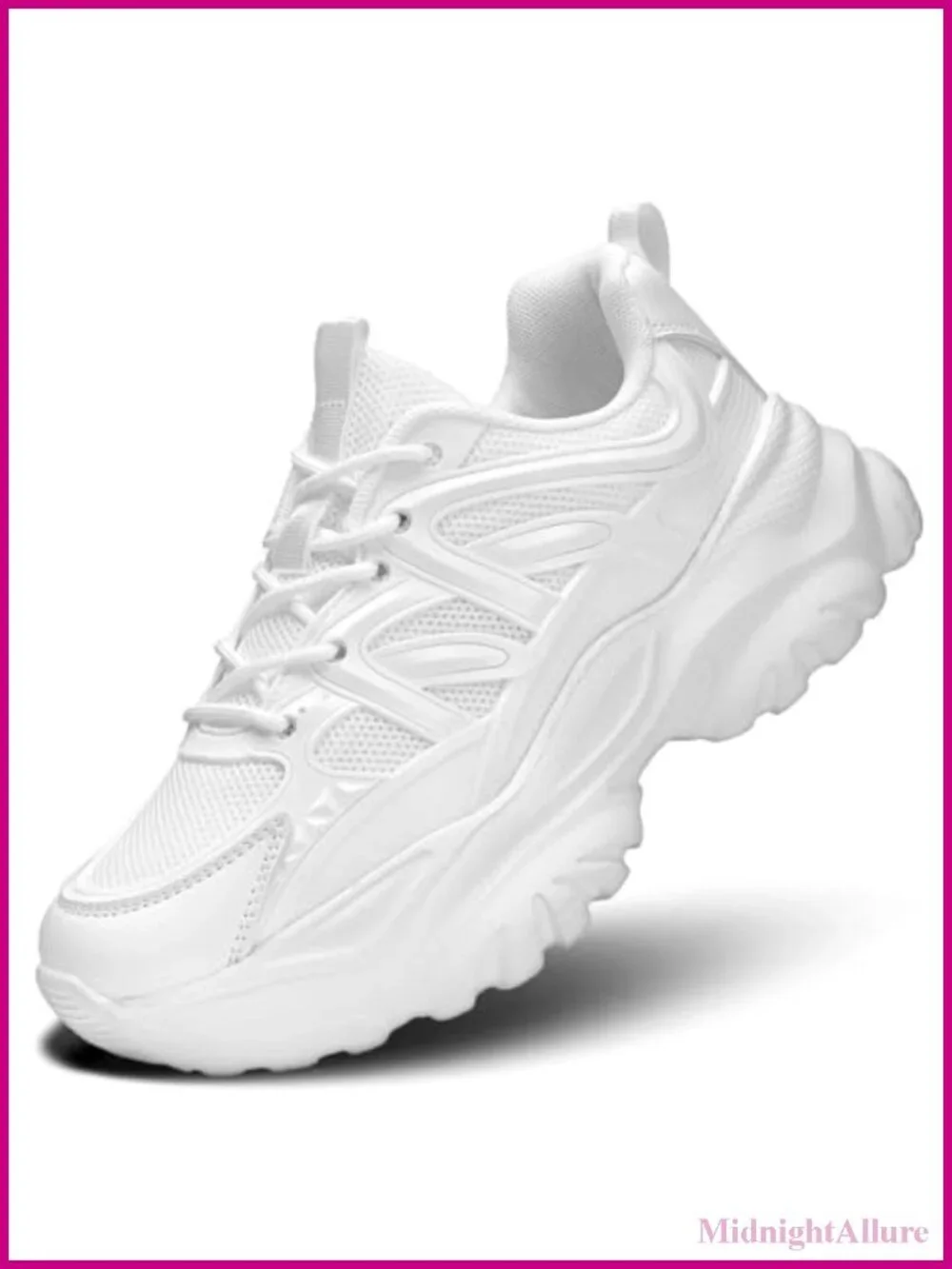 Women's Running Shoes Non Slip Walking Fashion Athletic Chunky Sneakers Work